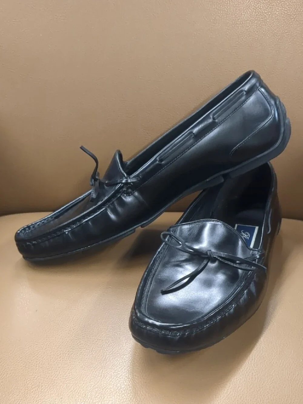 Men’s Black Leather Loafers